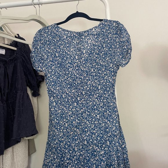 The Sting Mini Dress Blue - Picture 3 of 3